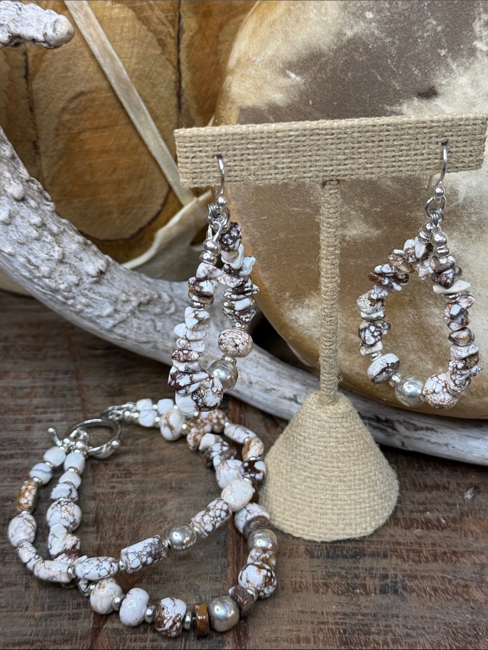 Arizona Wild Horse Trail Bracelet and Earring Set